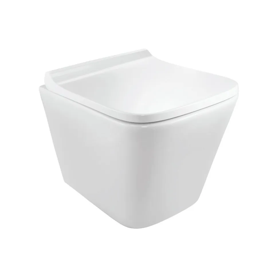 Унитаз подвесной Jaquar Aria ARS-WHT-39953BIUFSM Белый Унитаз подвесной Jaquar Aria ARS-WHT-39953BIUFSM Белый