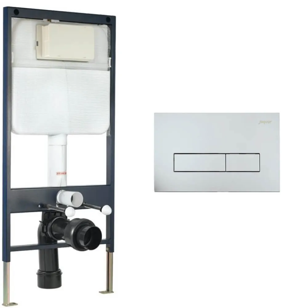 Инсталляции для подвесного унитаза с клавишей смыва Jaquar Kubix Инсталляции для подвесного унитаза с клавишей смыва Jaquar Kubix