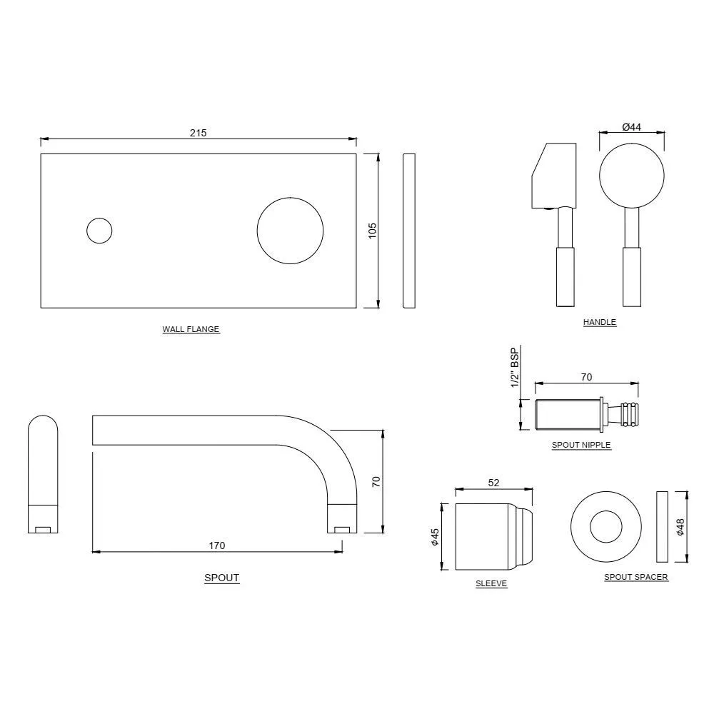 Смеситель для раковины Jaquar Solo SOL-CHR-6233NK Хром Смеситель для раковины Jaquar Solo SOL-CHR-6233NK Хром
