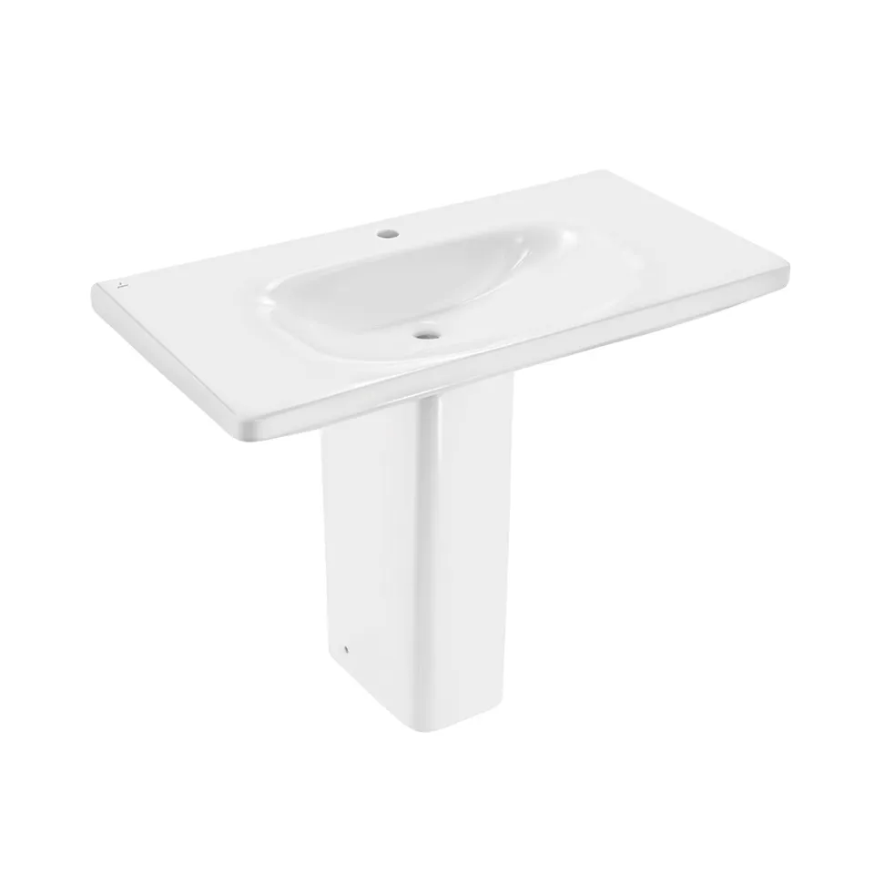 Раковина на пьедестал подвесная Jaquar Laguna LAS-WHT-91805 Белый