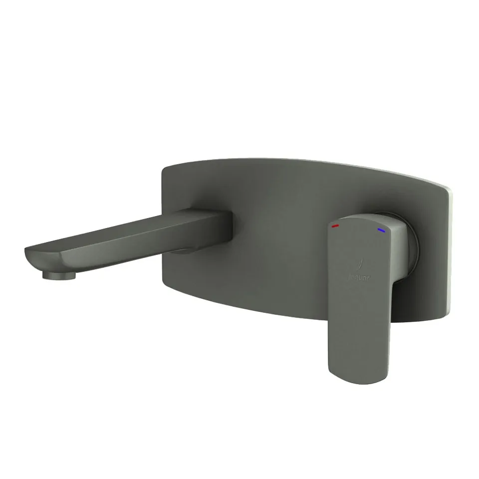 Смеситель для раковины встраиваемый Jaquar Kubix Prime KUP-GRF-35233NKPM Графит