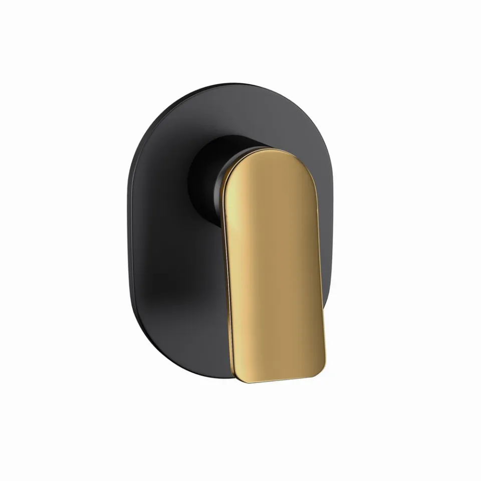 Смеситель для гигиенического душа Jaquar Laguna LAG-BGM-91227K Матовое золото PVD / Черный матовый