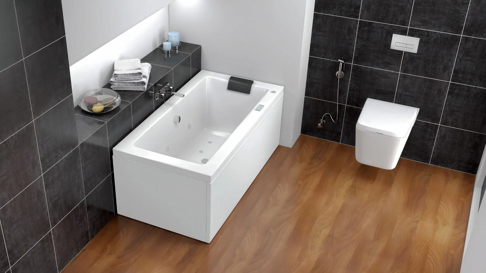 Современная ванная комната от Jaquar Fonte