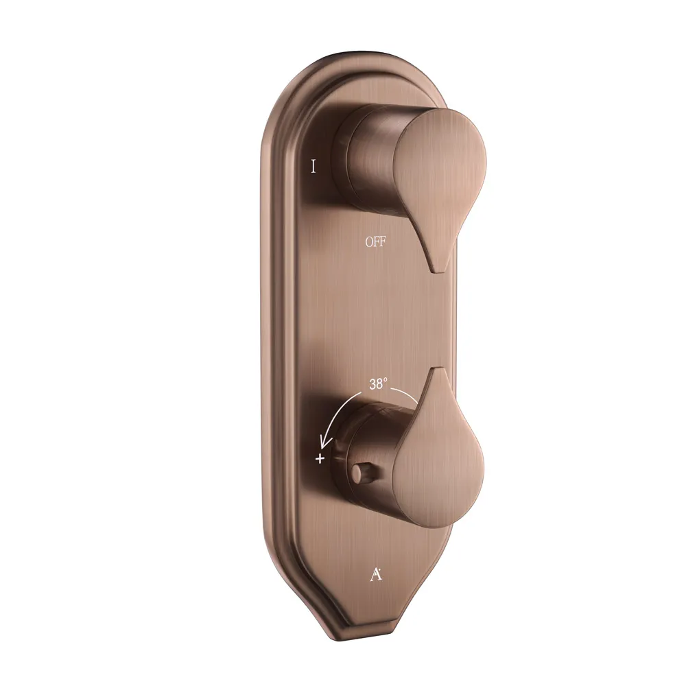 Смеситель для ванны встраиваемый Artize Tiaara TIA-ACR-73681N Античная медь