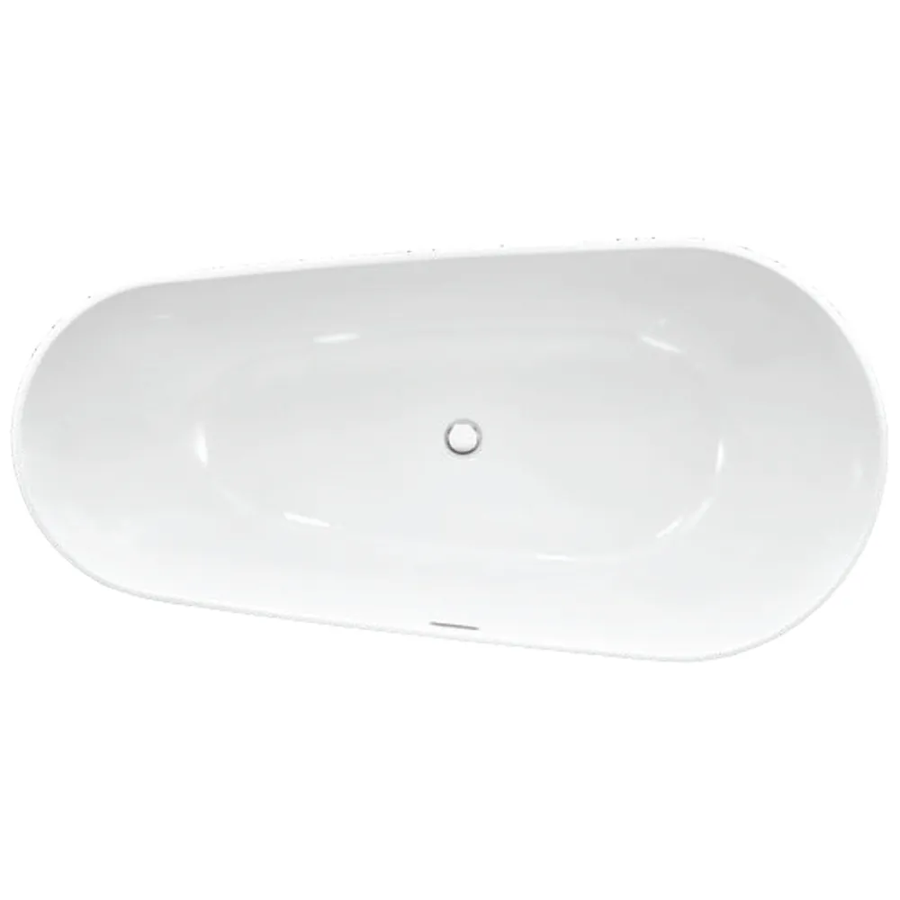 Отдельностоящая ванна Jaquar Eggy JBT-WHT-FSBTPB278X Акрил, Белая