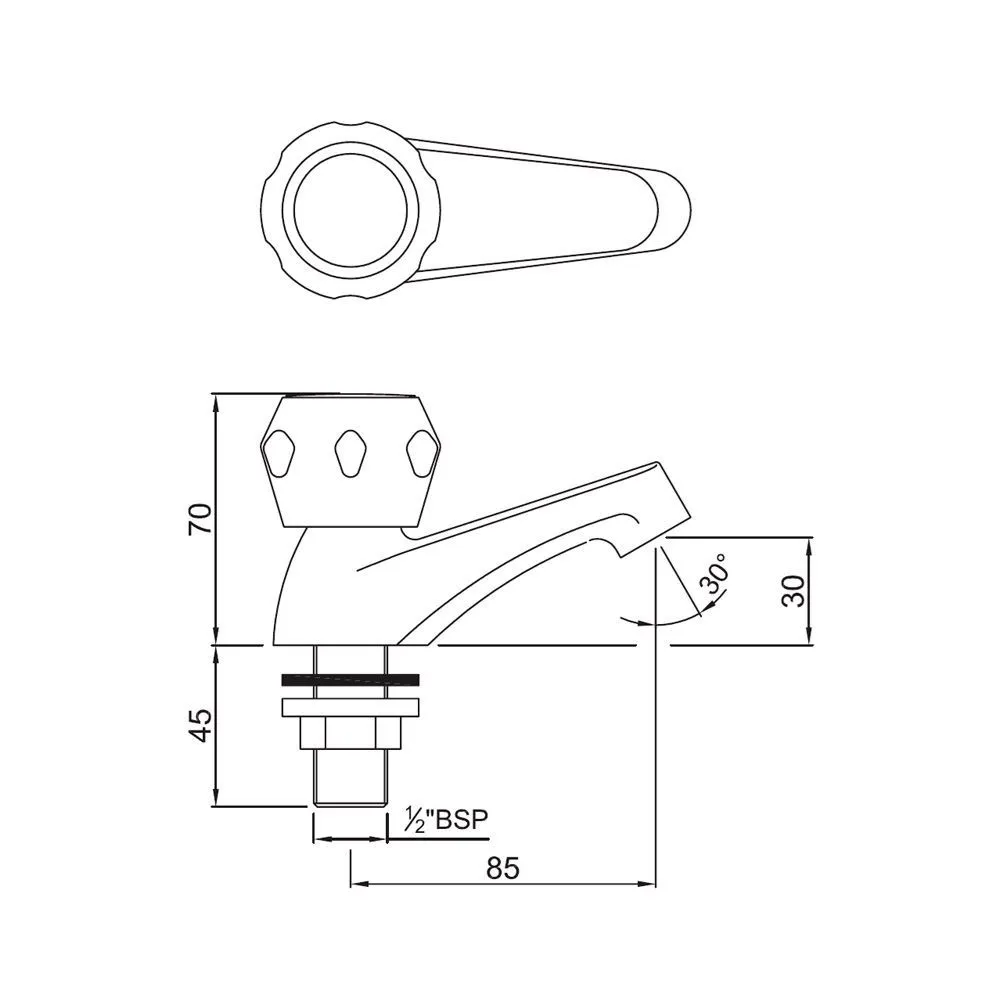 Кран Jaquar Astra AQT-CHR-3011 Хром Кран Jaquar Astra AQT-CHR-3011 Хром