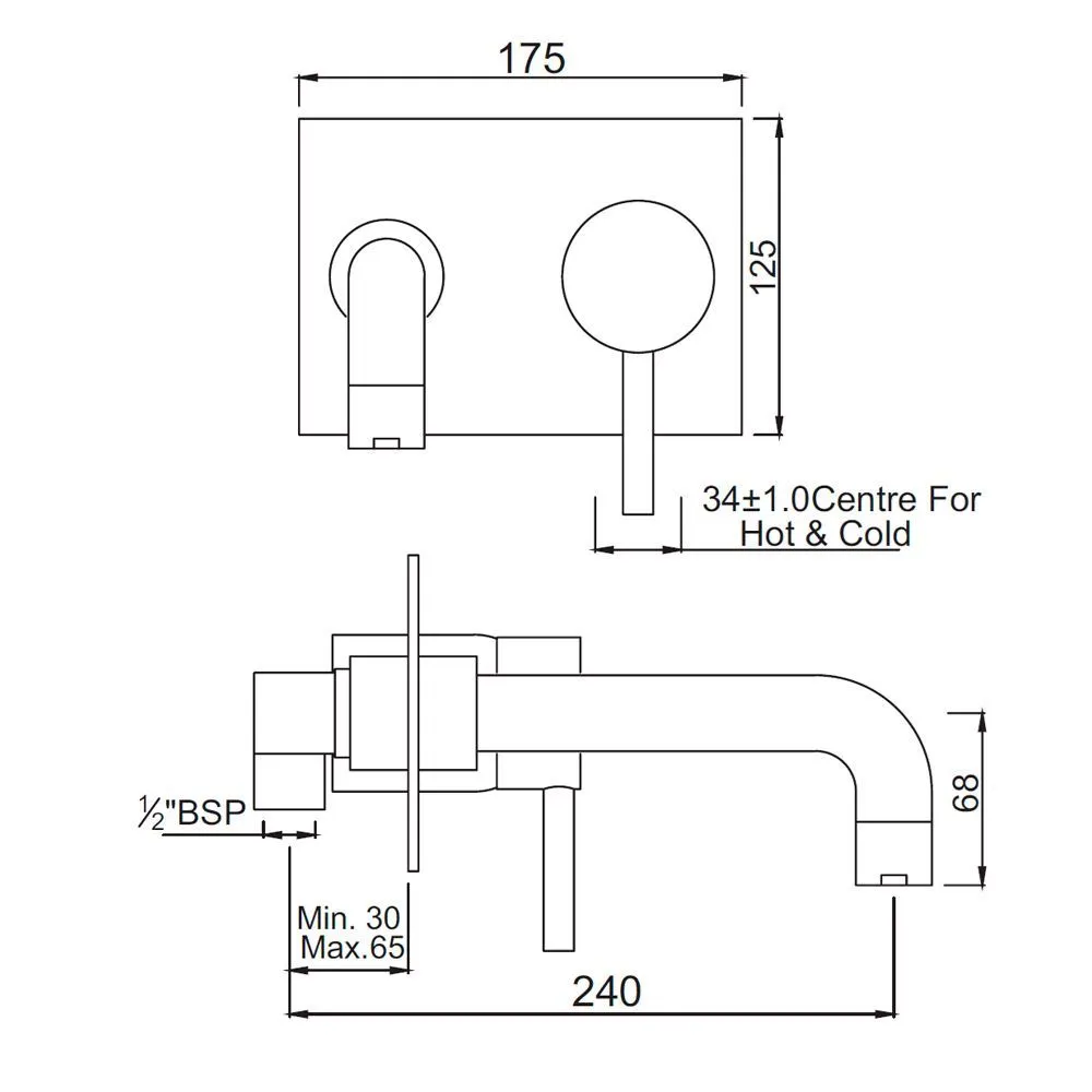 Смеситель для ванны встраиваемый Jaquar Florentine FLR-CHR-5135 Хром Смеситель для ванны встраиваемый Jaquar Florentine FLR-CHR-5135 Хром
