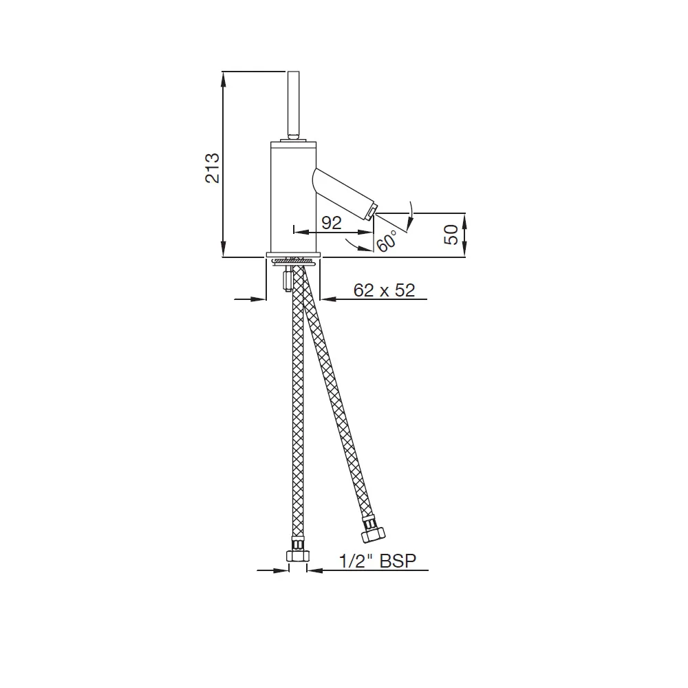 Смеситель для раковины Artize Kavalier KAV-CHR-49011JB Хром Смеситель для раковины Artize Kavalier KAV-CHR-49011JB Хром