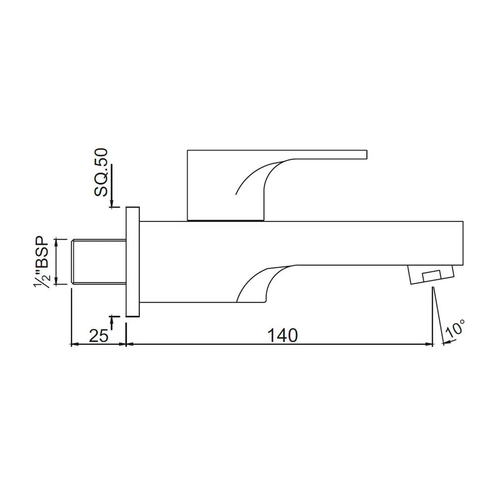 Кран Jaquar Vignette Prime VGP-CHR-81037 Хром