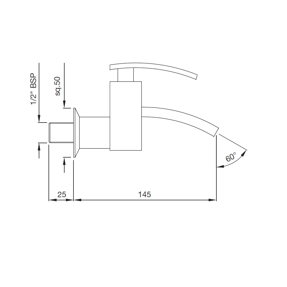 Кран Artize Xquisite XQU-CHR-43037 Хром