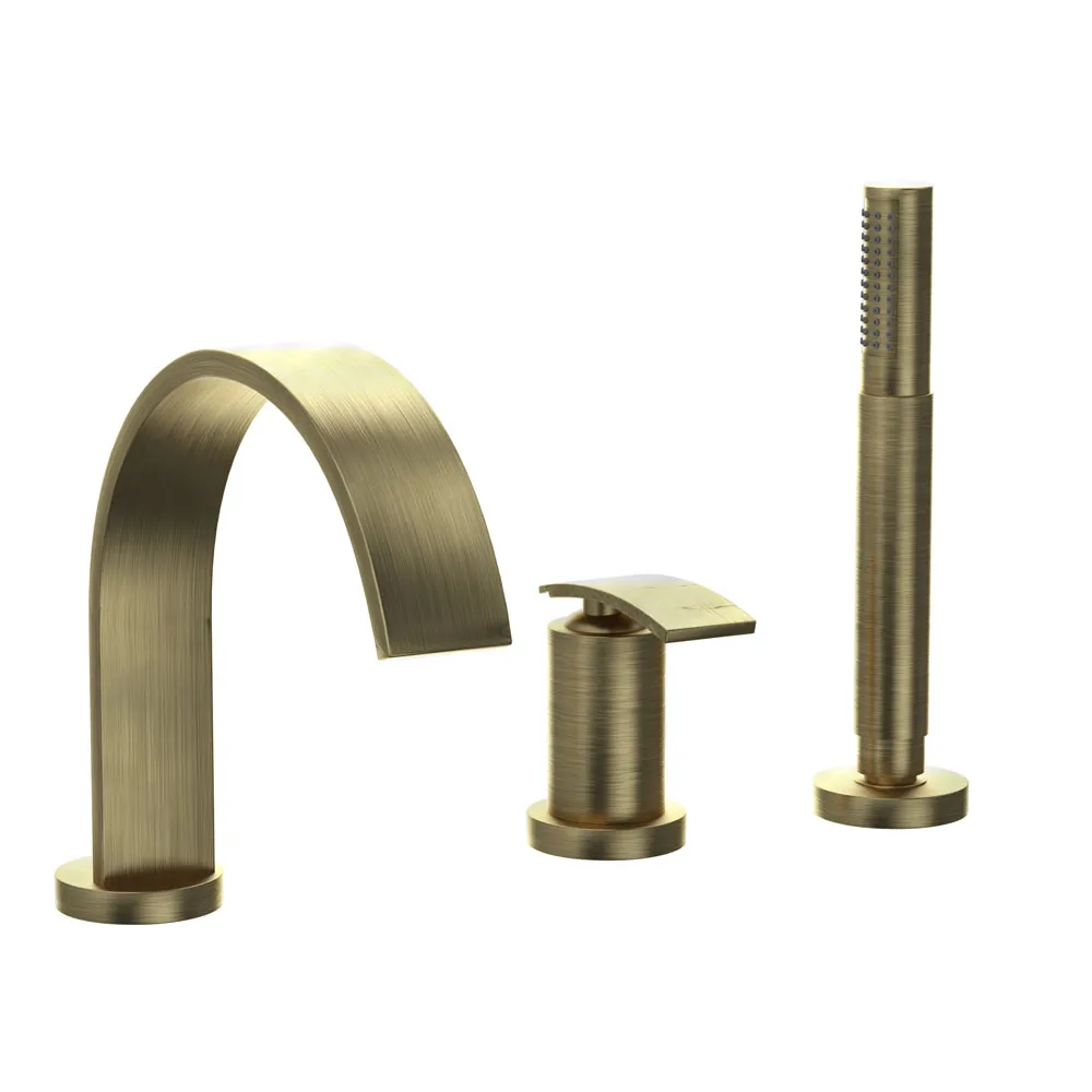 Смеситель для ванны на борт ванны Artize Signac SIG-ABR-41277 Античная бронза