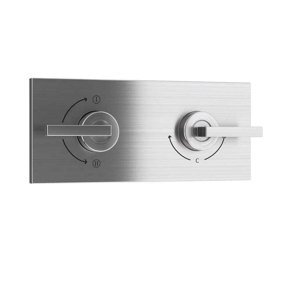 Смеситель для ванны встраиваемый Artize Linea LIN-SSF-71065 Нержавеющая сталь