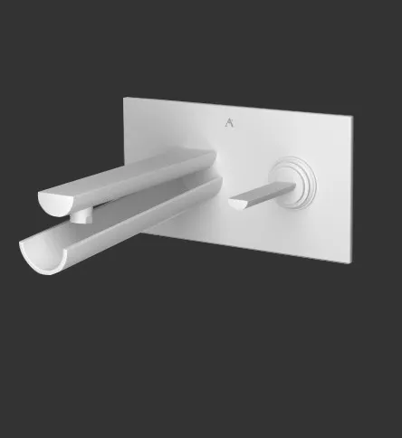 Смеситель для раковины Artize Confluence CNF-WHM-69233 Белый матовый