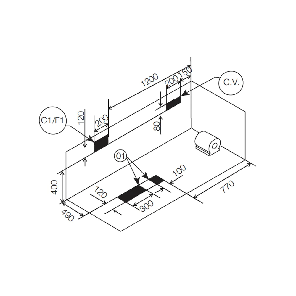 Встраиваемая ванна Jaquar D'Arc JWP-WHT-DARC180CX Белая, Акрил