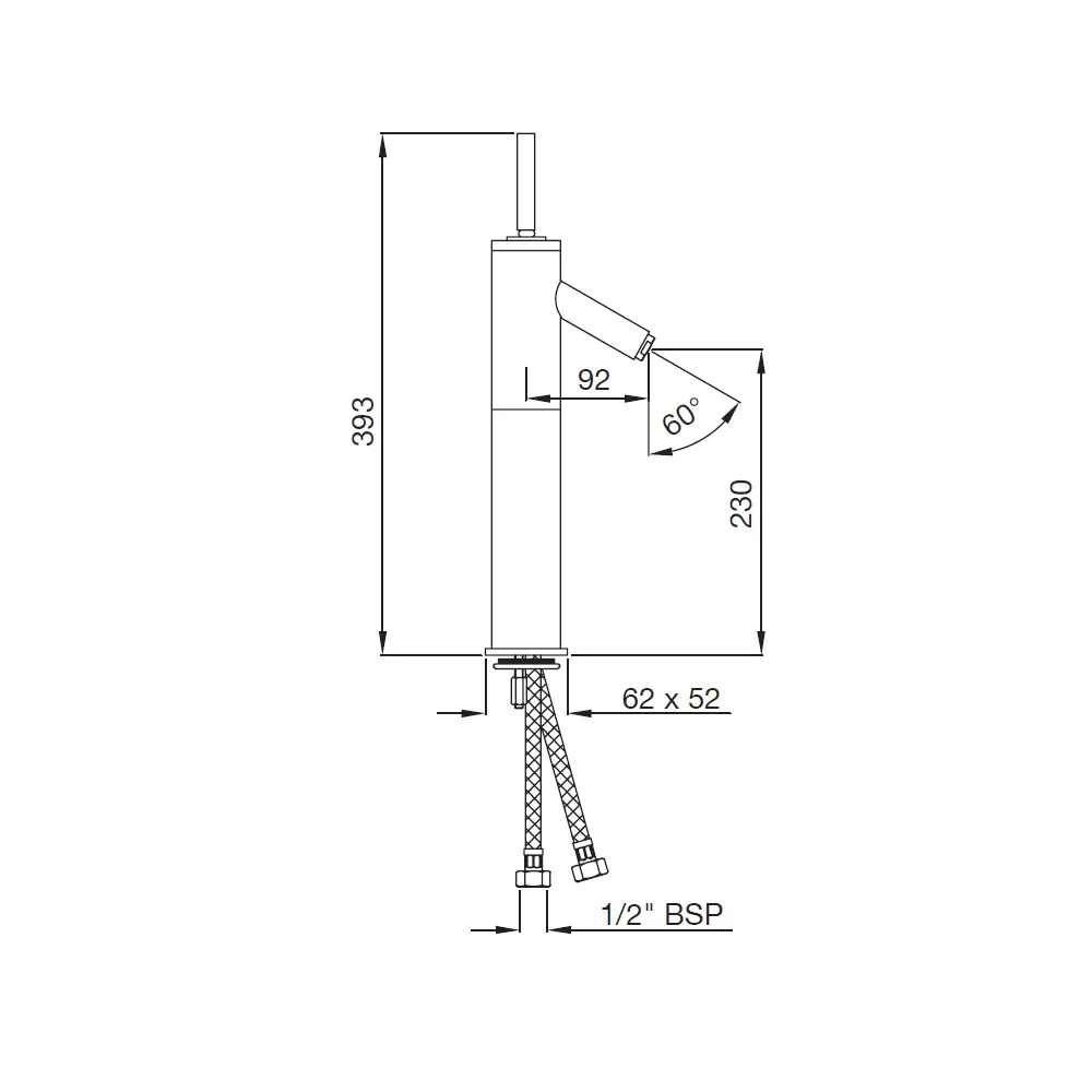 Смеситель для раковины Artize Kavalier KAV-CHR-49009JB Хром Смеситель для раковины Artize Kavalier KAV-CHR-49009JB Хром