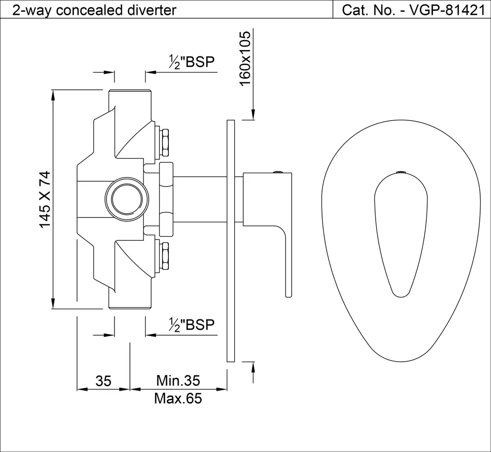 Переключатель потоков Jaquar Vignette Prime VGP-CHR-81421 Хром Переключатель потоков Jaquar Vignette Prime VGP-CHR-81421 Хром