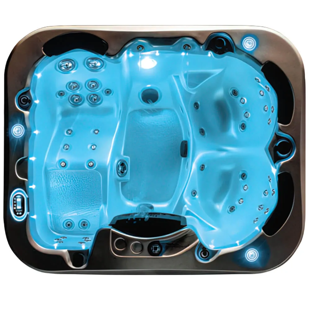 СПА бассейн Neon 3-местный WSP-SLV-SPA3S2060VX 2060X1690X820 мм СПА бассейн Neon 3-местный WSP-SLV-SPA3S2060VX 2060X1690X820 мм