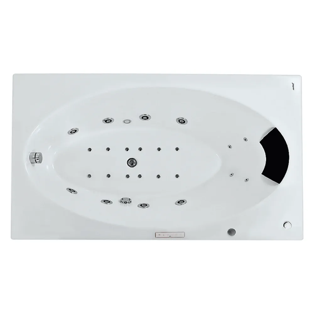 Встраиваемая ванна Jaquar D'Arc JWP-WHT-DARC180CX Белая, Акрил