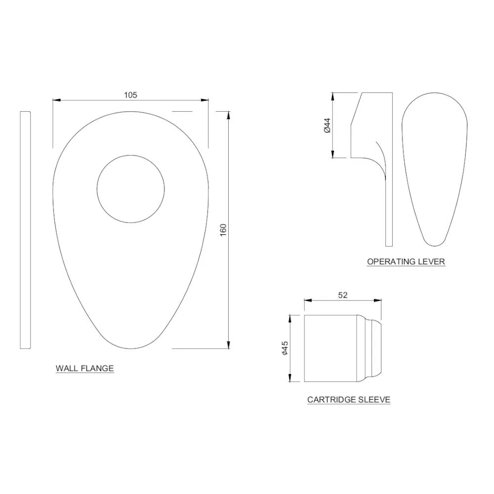 Смеситель для гигиенического душа Jaquar Vignette Prime VGP-CHR-81227K Хром